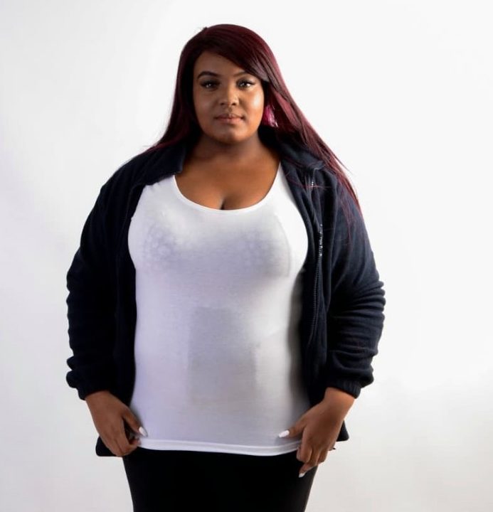  Gabby, 26, went from a size 18 up to a size 22 by the age of 23 and dated men who liked her bigger frame