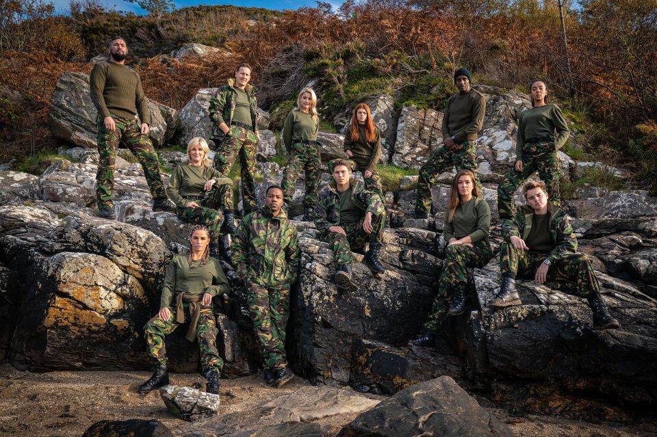  Katie took part in the latest series of Celebrity SAS: Who Dares Wins