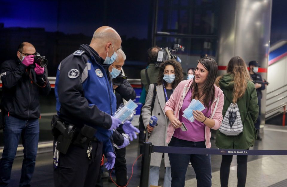 Spanish commuters are getting back to work after the worst of the virus but the government is monitoring the situation closely