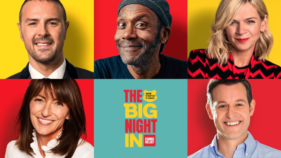  The comedian, 46, is making the video for Thursday’s Big Night In fundraiser on BBC1