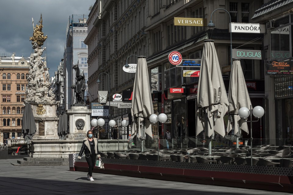 Austria is easing their lockdown - but Brits may not return until after summer