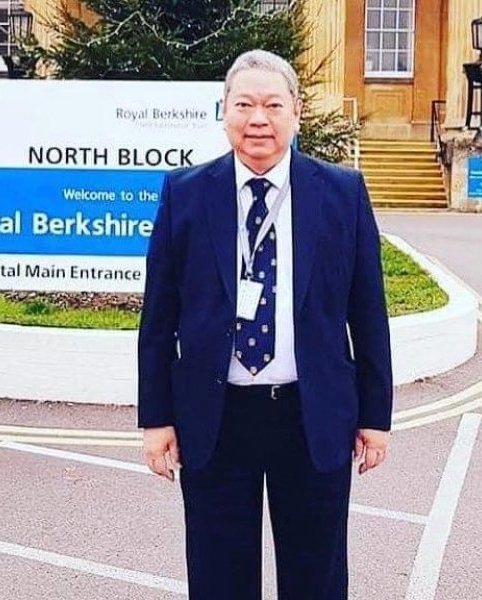  Consultant Dr Peter Tun, who died after contracting Covid-19, has been remembered as a 'superhero dad' by his children