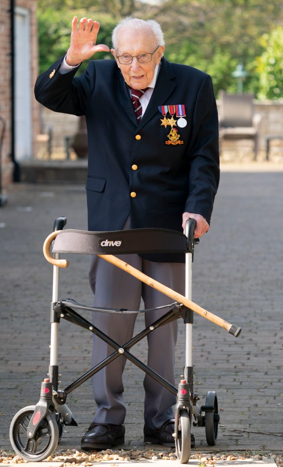  Captain Tom Moore is being lined up to perform with Michael Ball during the Britain's Got Talent final