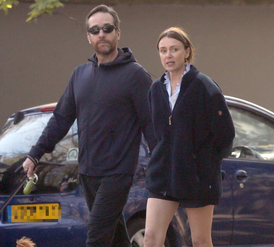  Actor couple Matthew Macfadyen and Keeley Hawes