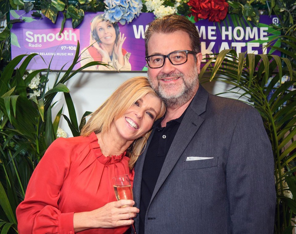  Kate Garraway says husband Derek Draper is 'still with us' but facing huge battle with coronavirus