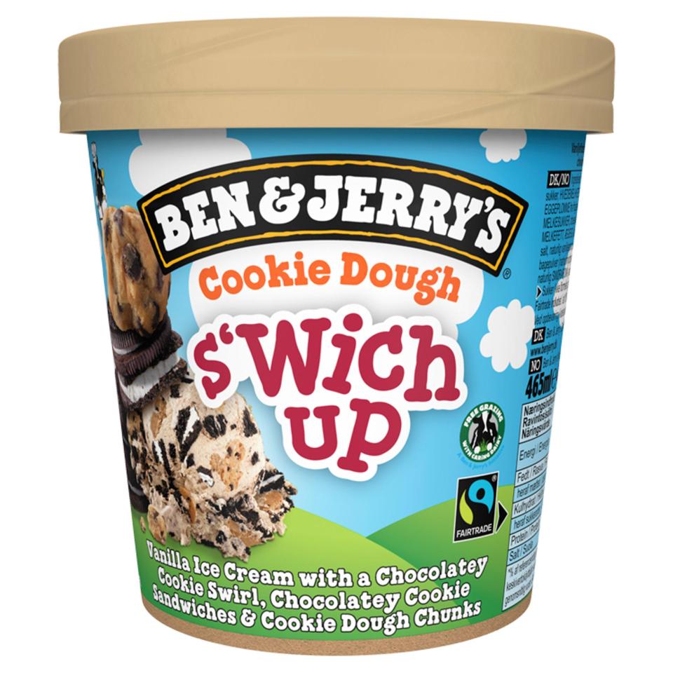  Ben & Jerry's Cookie Dough is just £3 at Sainsburys, that's £1 off