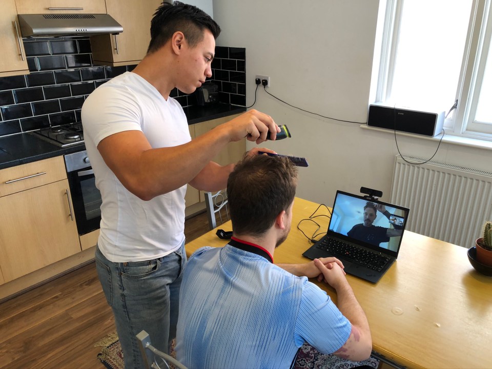 Lockdown Haircut enables the pros to provide step-by-step guidance for carrying out a trim under supervision