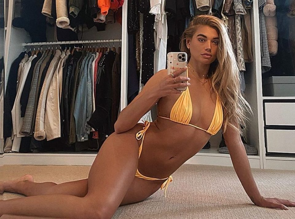  The model has been documenting her single lockdown life on Instagram