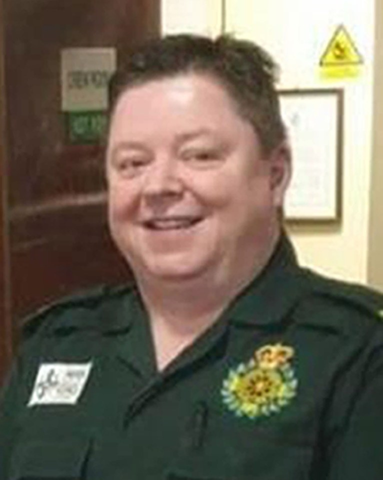  Paramedic Gerallt Davies is one of many NHS workers to die after contracting coronavirus