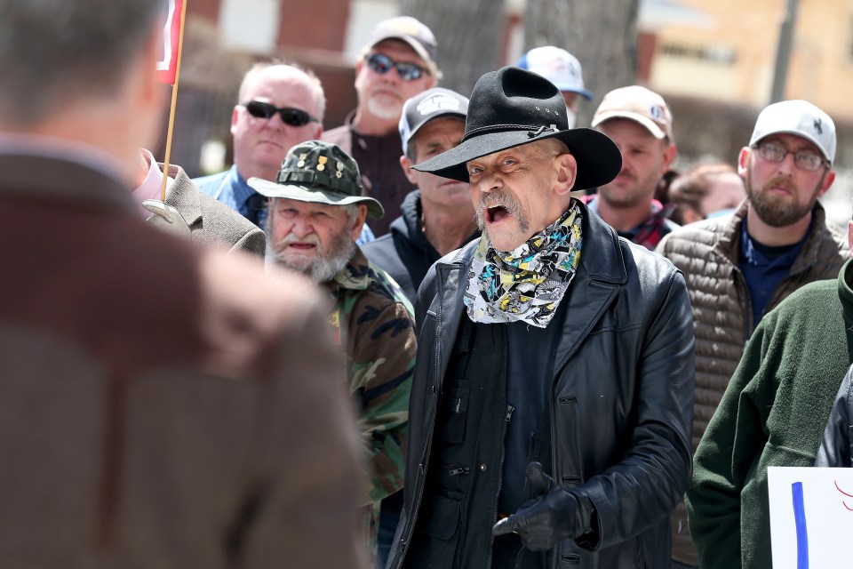  They were among hundreds of people at a rally in downtown Pittsburgh, Pennsylvania