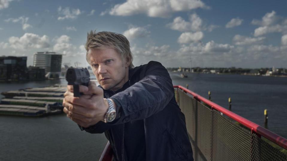  The three-part series set in Amsterdam premiered on Sunday night, with actor Marc Warren starring as detective Simon 'Piet' Van der Valk