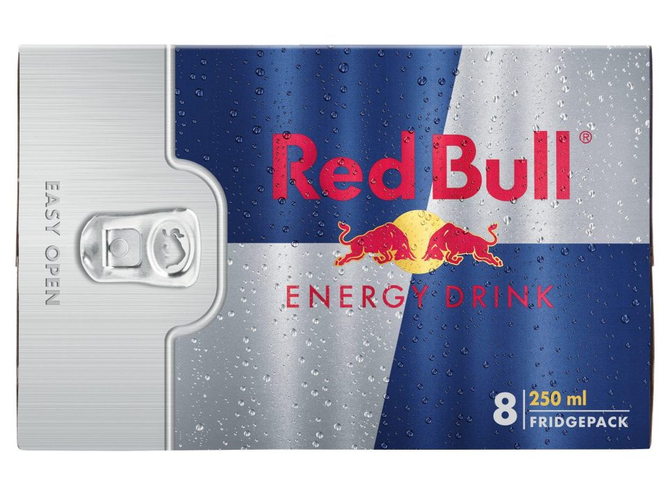  Why spend £9 from Sainsbury's on eight-pack of Red Bull...