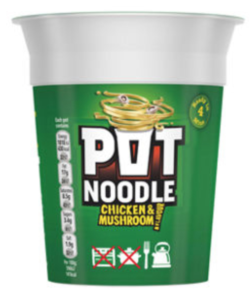  Get your favourite pot noodle for just 55p from Asda