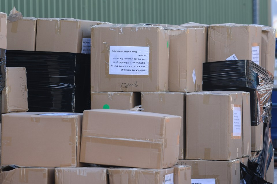 The boxes are now being shipped to Europe from a Birmingham warehouse owned by pharmaceutical wholesaler Veenak International