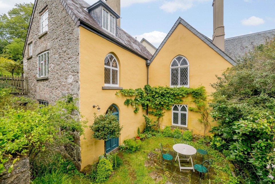  The main house has two kitchens, two sitting rooms, five bedrooms and three bathrooms