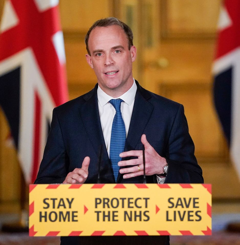  Foreign Secretary Dominic Raab forced Simon McDonald to back down