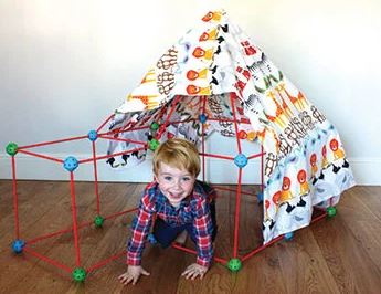  The den building kit is proving popular among parents