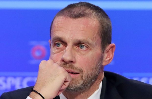 Uefa chiefs like president Aleksander Ceferin want the Prem to set out within the next month their plan to resume the season