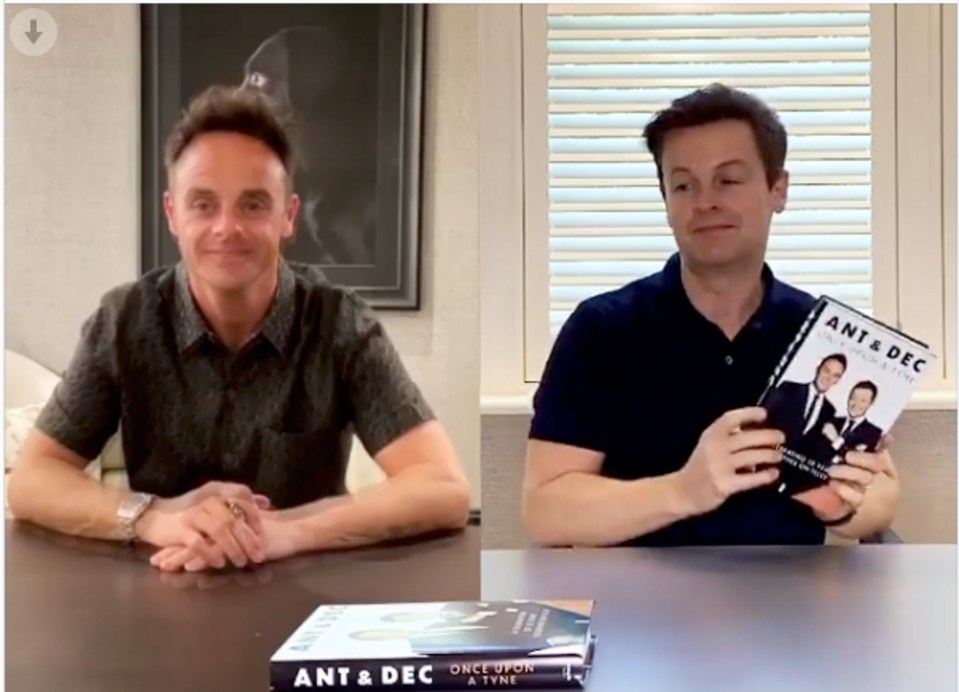  Ant and Dec are still signing copies even though they're in lockdown