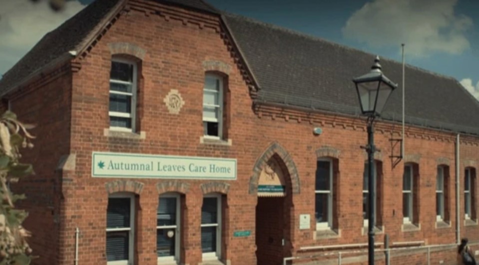  Tony's dad Ray stays at Autumnal Leaves Care Home which is actually the Old Town Registration Office in Beaconsfield