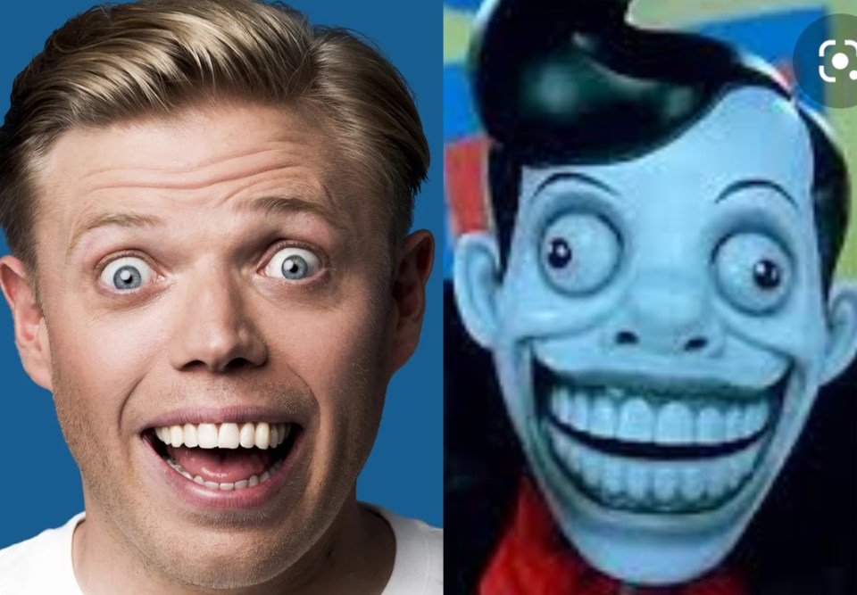  This week’s winner is Rob Beckett and Mr Chuckle Teeth from The X-Files