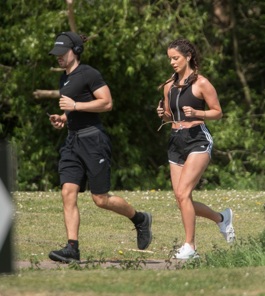  Maura has been in isolation at her home in Essex, where she was pictured this week out jogging in a nearby park