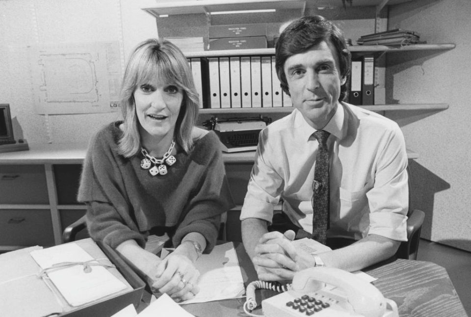  Lynn Faulds Wood and John Stapleton were a dream team power couple during the 80s