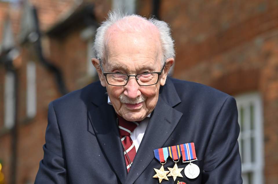  Hero fundraiser Captain Tom Moore is set to receive a personalised telegram from the Queen to mark his 100th birthday