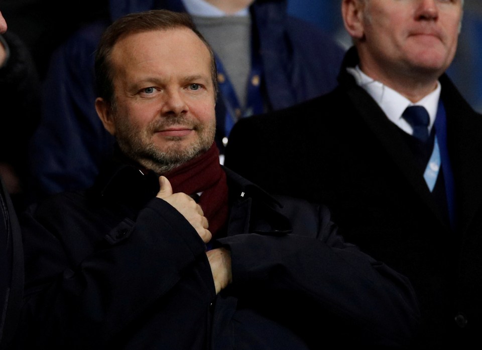  Ed Woodward has warned of the effects of coronavirus on the transfer window