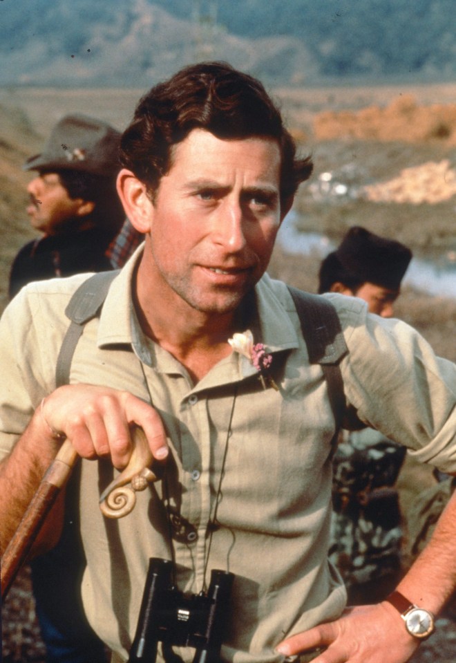 Prince Charles wore a similar outfit during a visit to Nepal in 1980