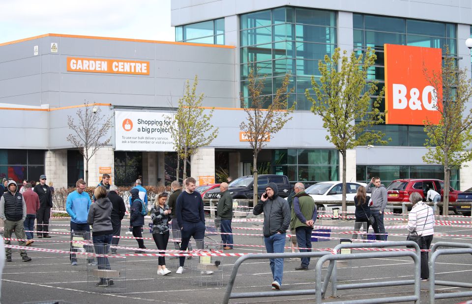  B&Q has reopened almost all of its UK stores