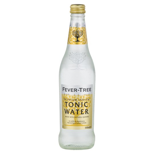  This bottle of Fever Tree Indian tonic water is £1.91