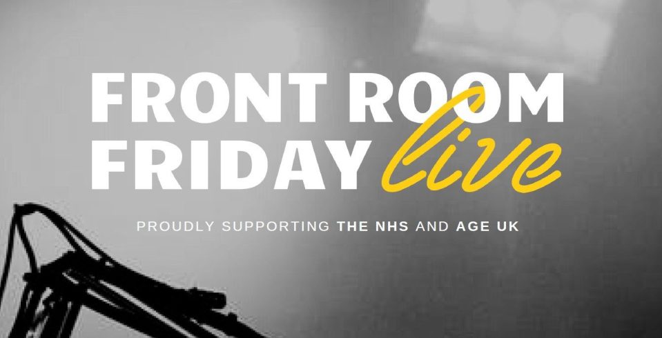  Alex starred on Front Room Friday Live, a new TV-style entertainment show uncovering NHS talent