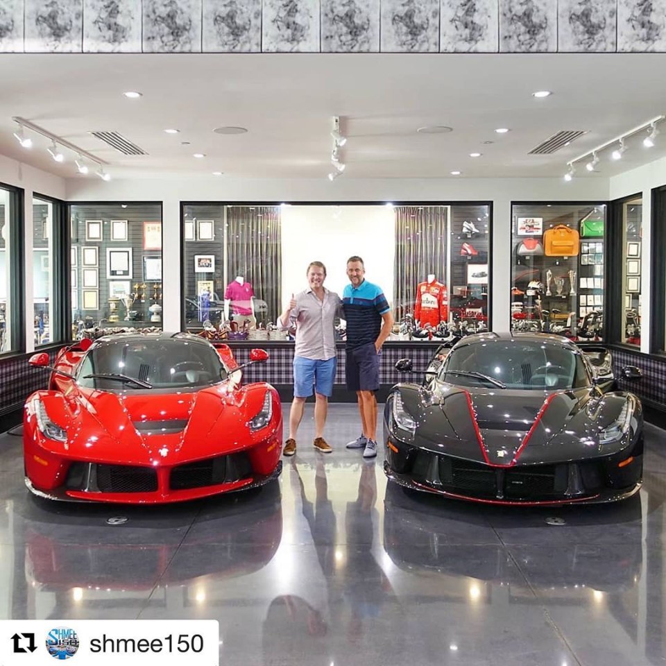  Ian Poulter boasts a remarkable car collection