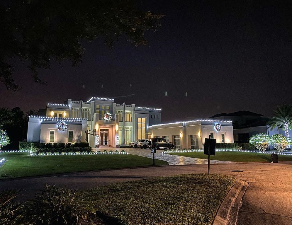  This Orlando residence is the home of the five-time Ryder Cup winner Ian Poulter