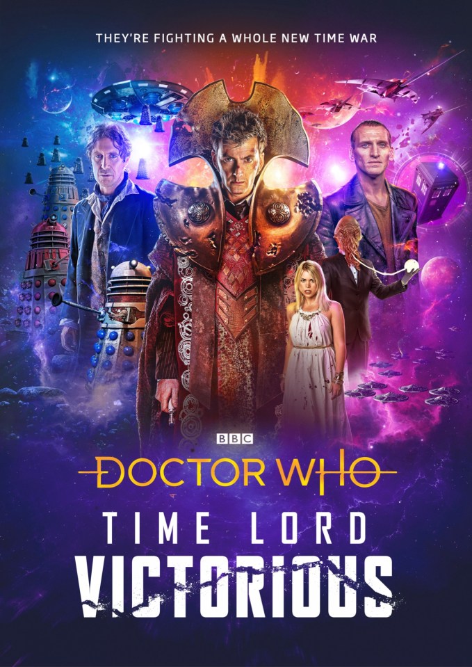  The poster for the new project Time Lord Victorius