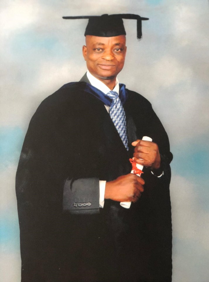  Intensive care nurse Adekunle Enitan, 55, has died from coronavirus