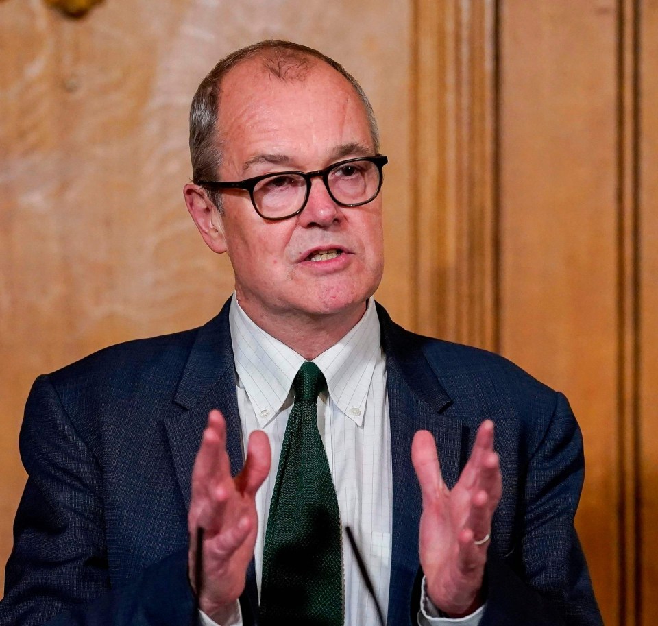 Chief scientific adviser Sir Patrick Vallance talked about ‘halving time of the epidemic, when we previously we talked about the doubling time’