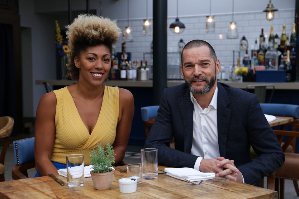  First Dates' Fred Siriex and This Morning’s Dr Zoe Williams