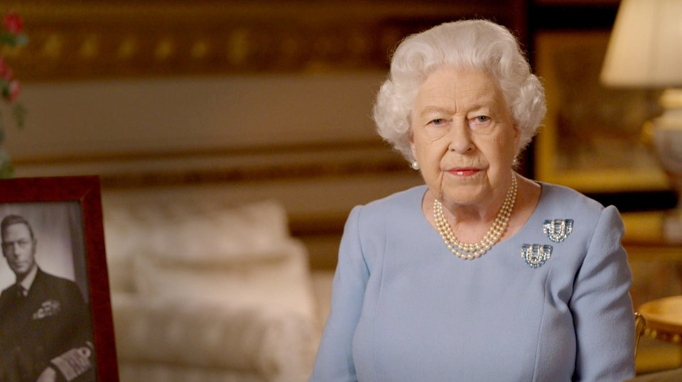  The Queen addressed the nation on VE Day