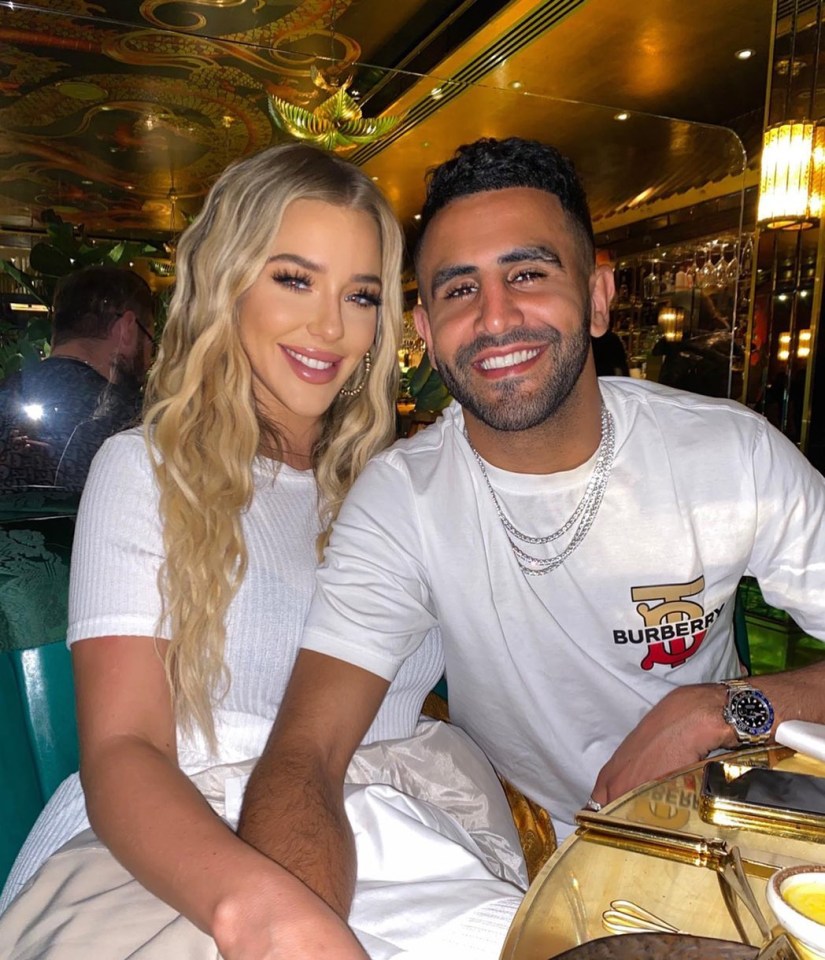 Taylor Ward is now dating Aguero’s Etihad team-mate Riyad Mahrez