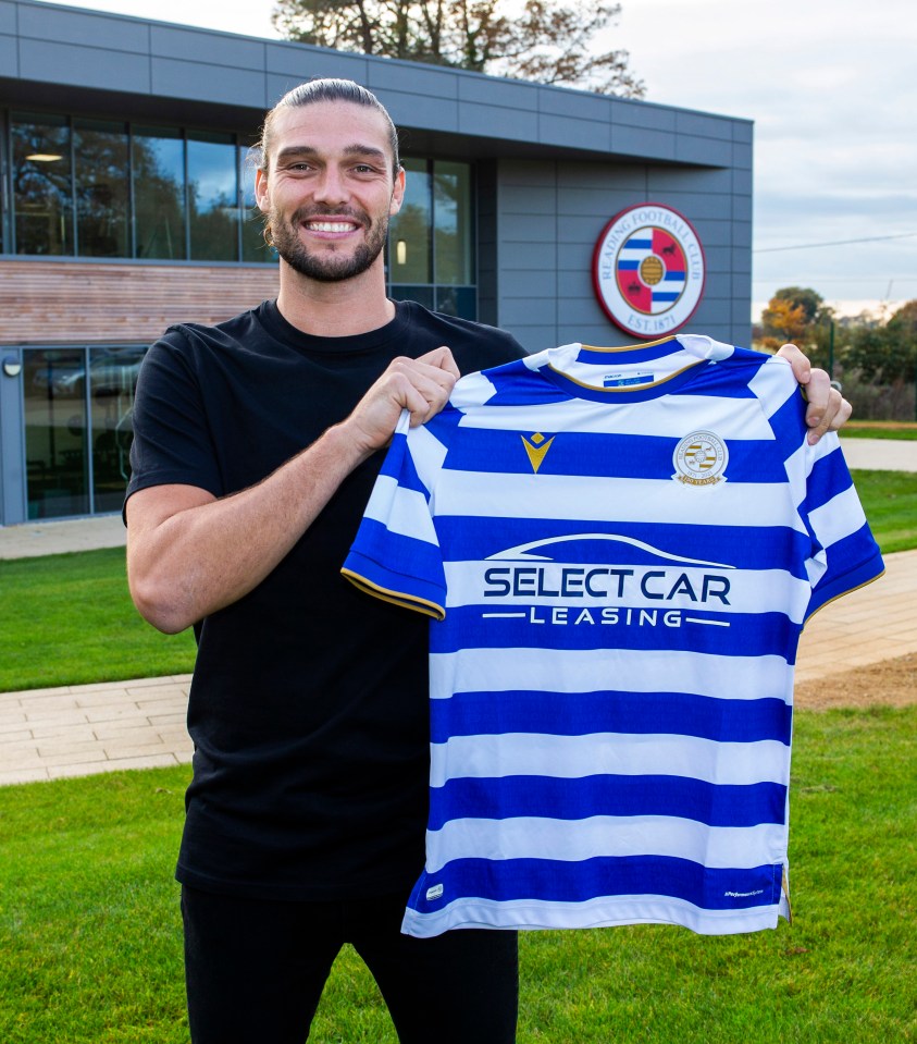 Andy Carroll signed for Reading in a short-term deal last year a surprising move