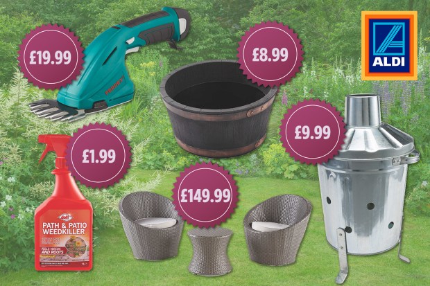 The Aldi garden special buy range goes on sale from Thursday April 23