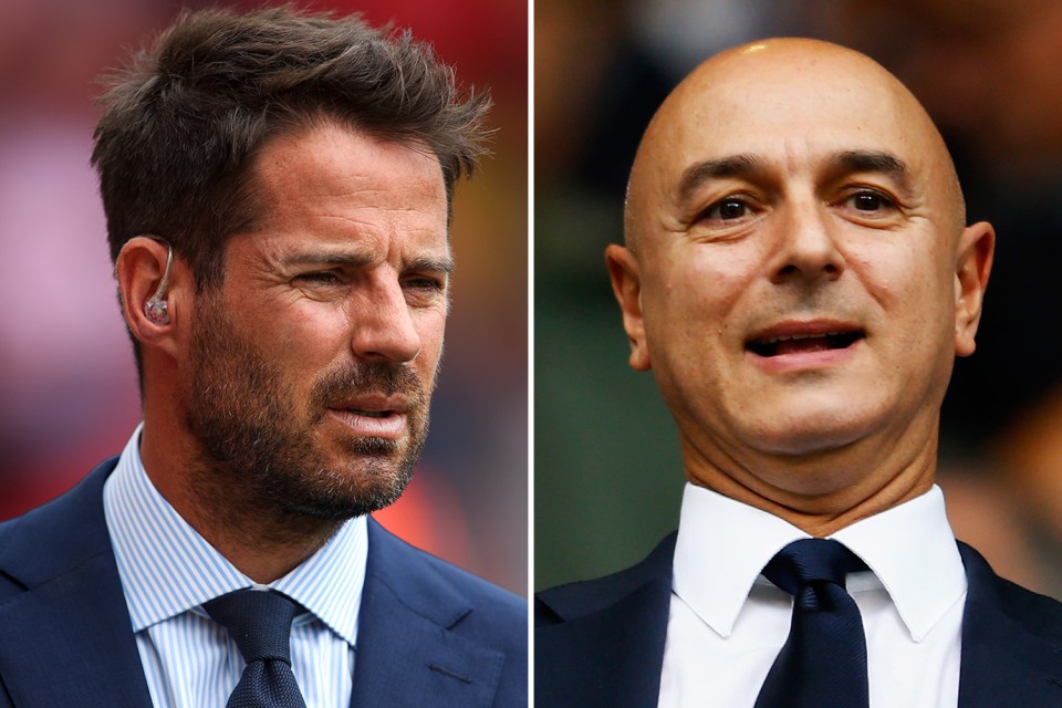  Jamie Redknapp has accused the Tottenham chairman of trying to do things on the cheap