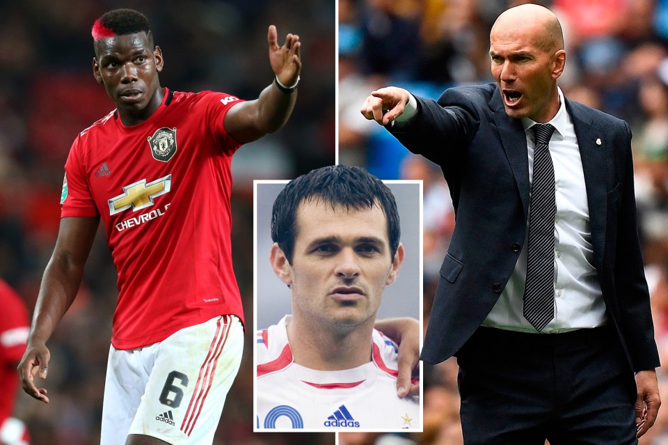  Ex-France star Willy Sagnol claims that Paul Pogba wants to quit Manchester United for Real Madrid boss Zinedine Zidane