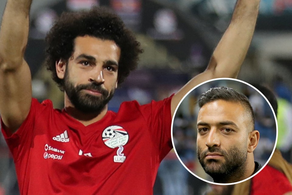  Liverpool star Mohamed Salah and (inset) ex-Egypt striker Mido, who has warned Reds they face three months without their talisman