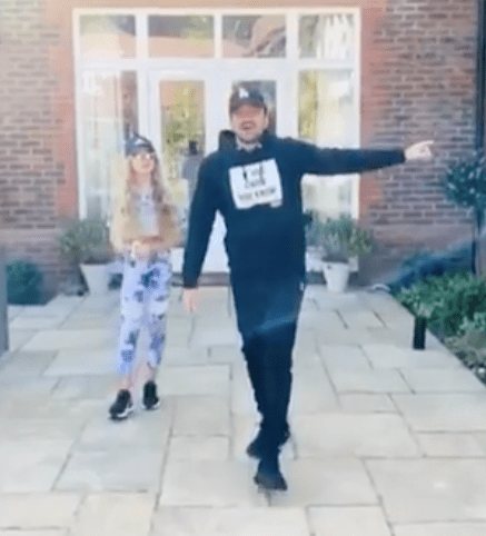  Peter Andre, seen with daughter Princess, tried to bring a retro dance back