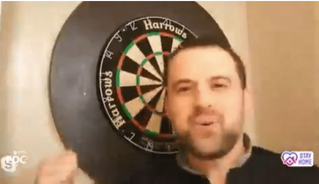 Luke Woodhouse created history last night with the first kitchen nine-darter