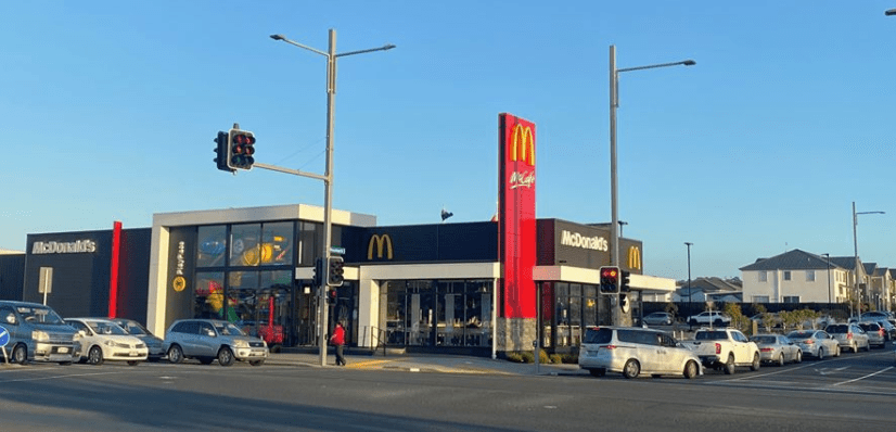 McDonald’s restaurants throughout New Zealand reported queues around the block as cooped-up Kiwis patiently waited for their food