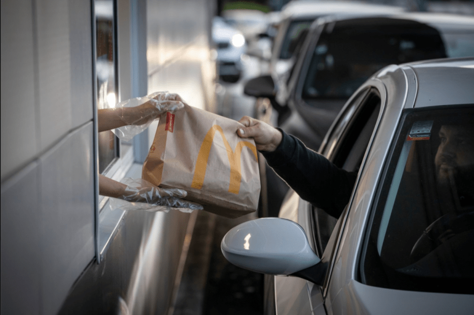 Staff were thanked for serving up burgers and fries to New Zealanders after the country’s coronavirus alert level was downgraded